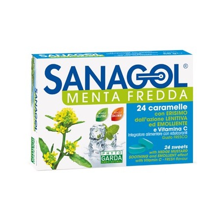 Sanagol menta fredda 24 caramelle