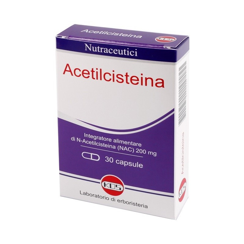 Acetilcisteina 30 capsule 6 g