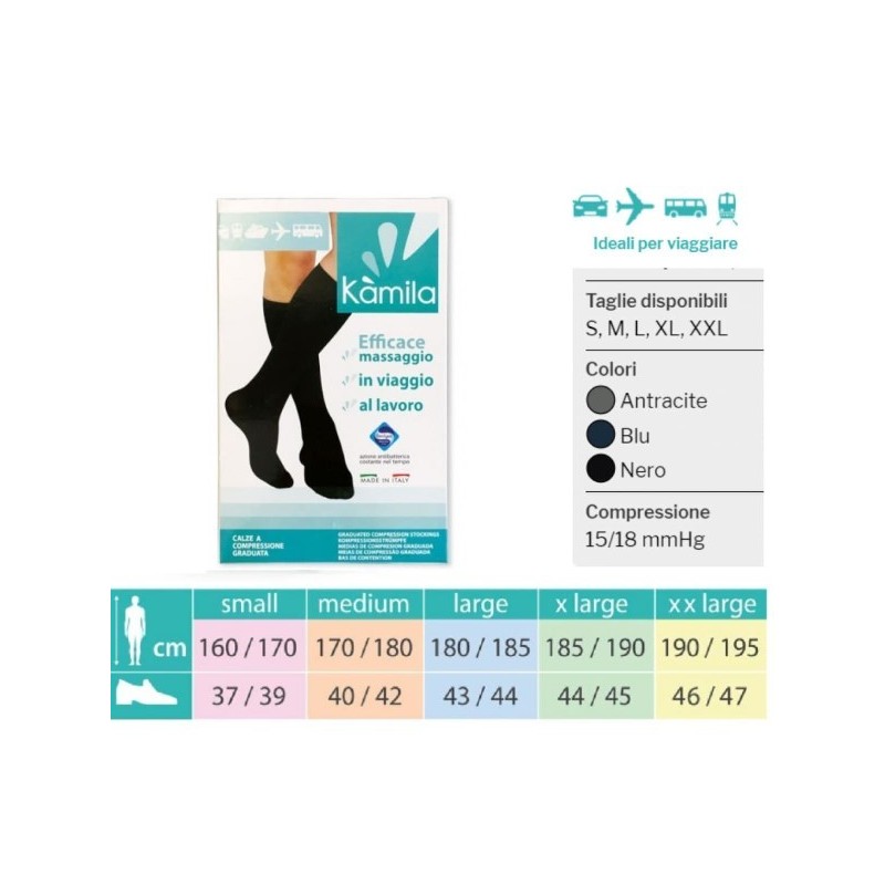 Gambaletto micro fibra c1 long punta aperta bei taglia l