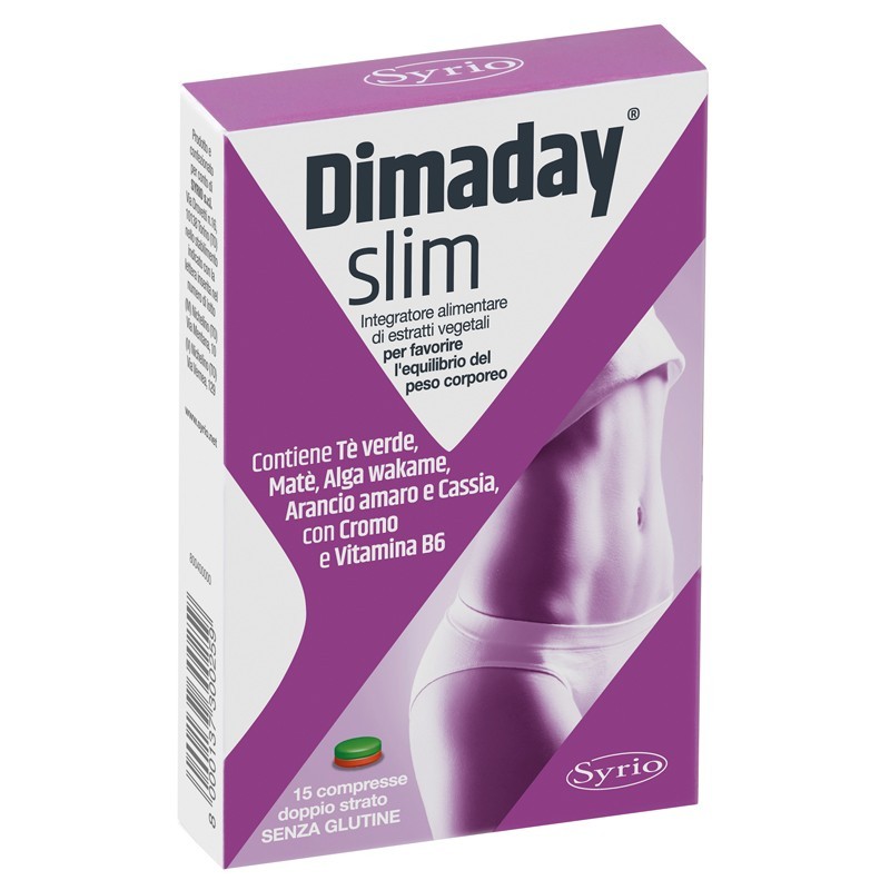 Dimaday slim 15 compresse Dimaday slim 15 compresse