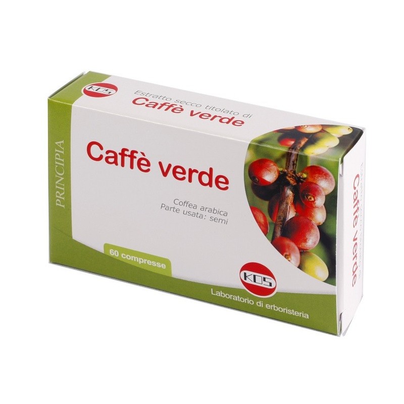 Caffe' verde estratto secco 60 compresse