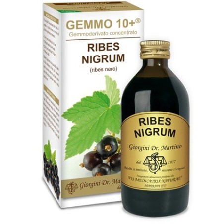 Gemmo 10+ ribes nero 200 ml liquido analcolico Gemmo 10+ ribes nero 200 ml liquido analcolico