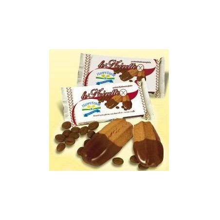 Happy farm le noirette caffe' ricoperto di cioccolato 125 g