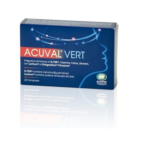 Acuval vert 20 compresse