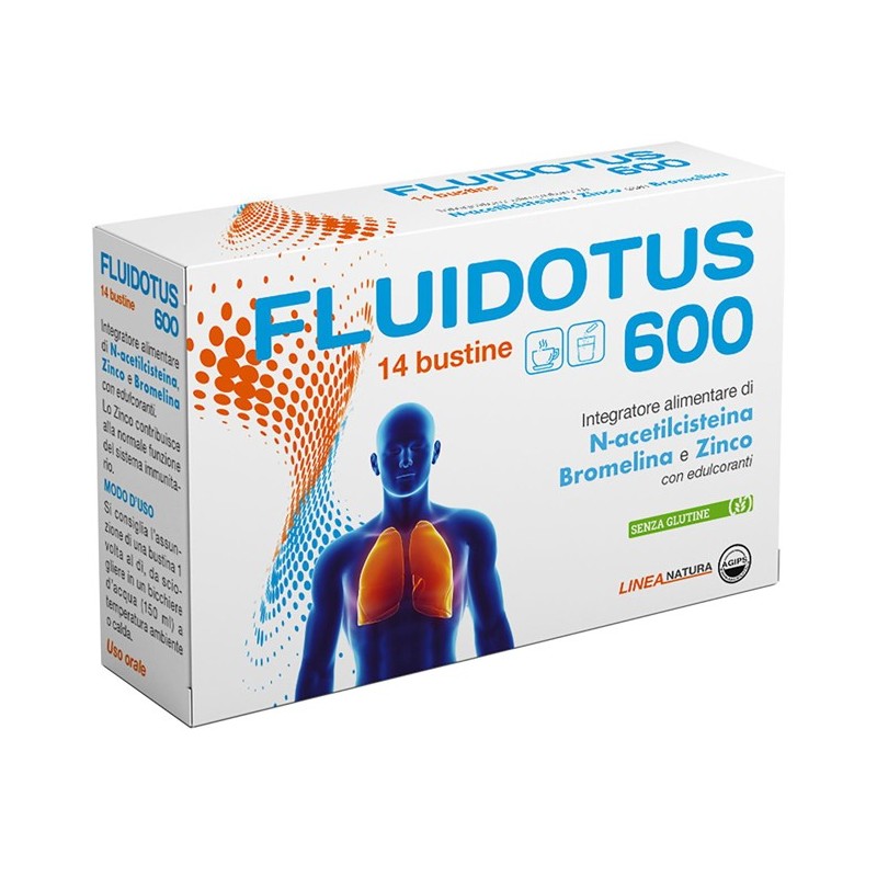 Fluidotus 600 14 bustine