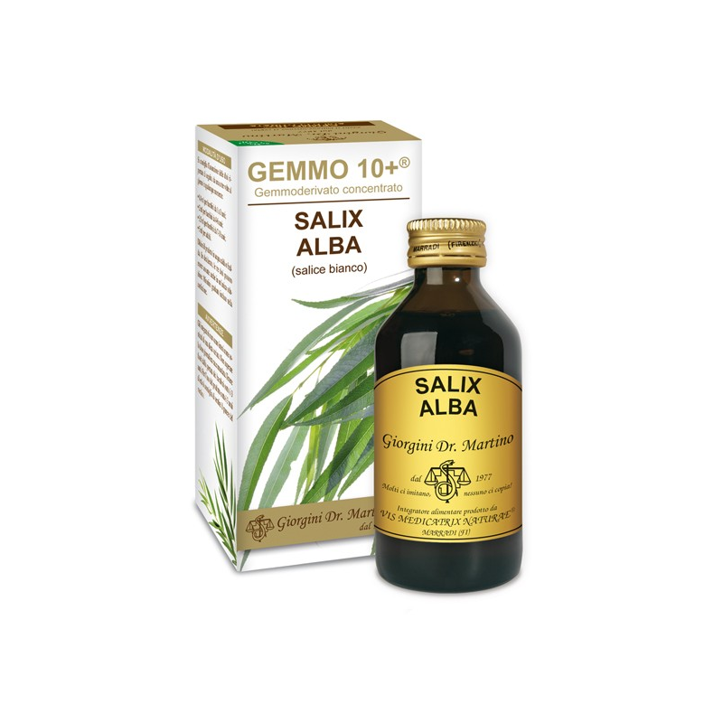 Gemmo 10+ salice bianco 100 ml liquido analcolico
