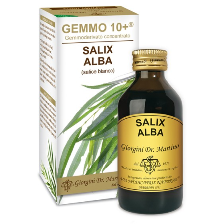 Gemmo 10+ salice bianco 100 ml liquido analcolico
