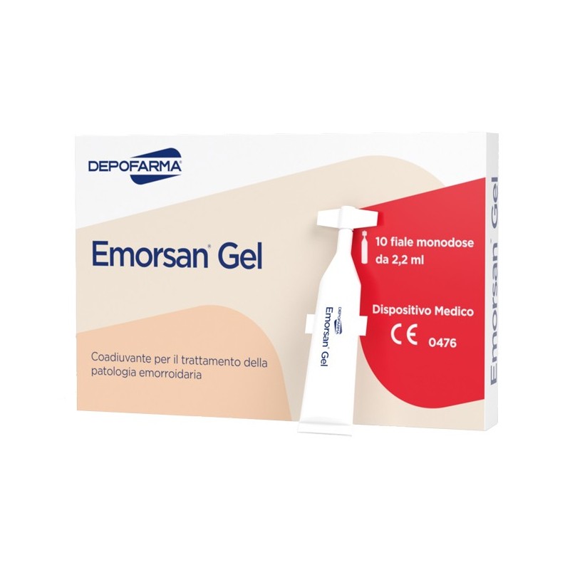 Emorsan gel 10 fiale monodose da 2,2 ml