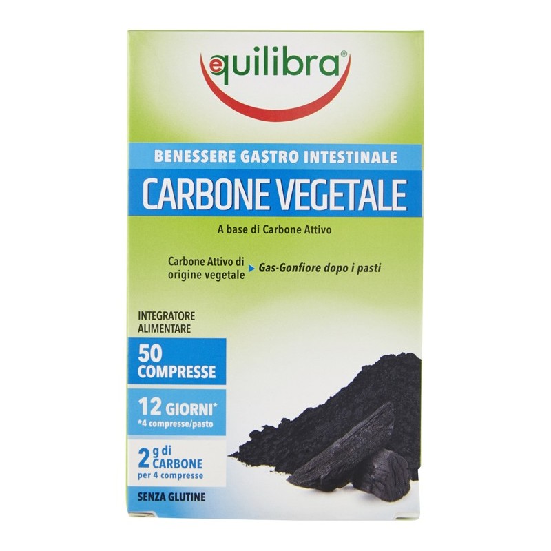 Carbone vegetale 50 compresse
