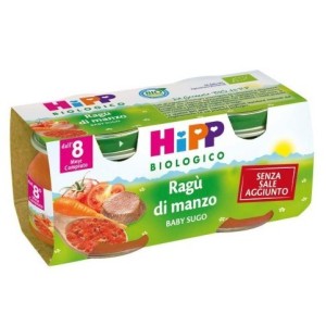 Hipp bio hipp bio omogeneizzato sugo ragu' di manzo 2x80 g
