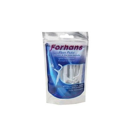 Forhans archetti interdentali floss picks 36pz Forhans archetti interdentali floss picks 36pz