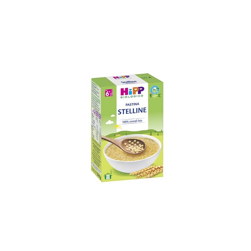 Hipp bio hipp bio pastina stelline 320 g Hipp bio hipp bio pastina stelline 320 g