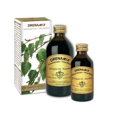 Drenamix gemmoderivato + estratto integrale senza alcool 200ml 40 dosi