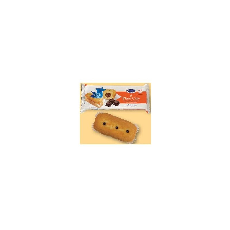 Bononia plumcake crema cioccolato senza glutine 6 x 45 g