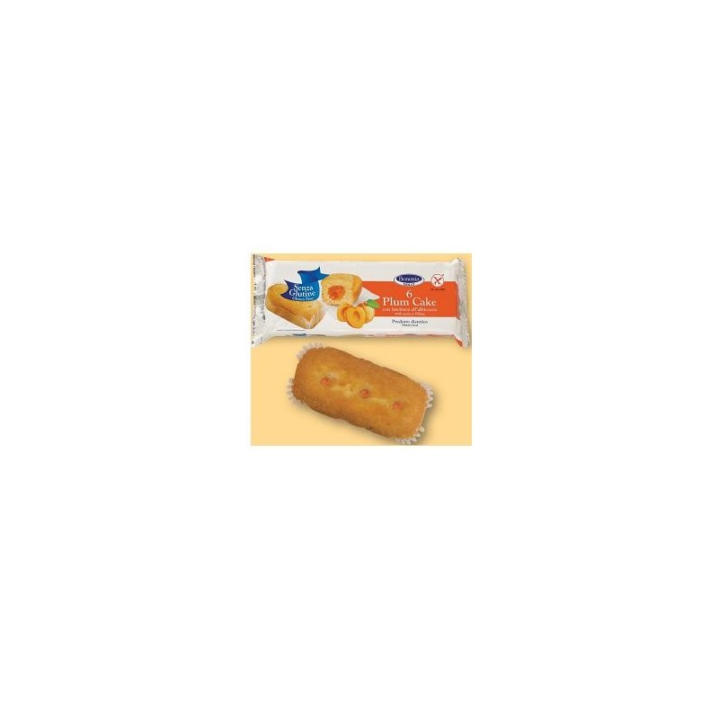 Bononia plumcake albicocca senza glutine 6 x 45 g