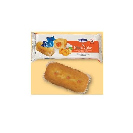 Bononia plumcake albicocca senza glutine 6 x 45 g