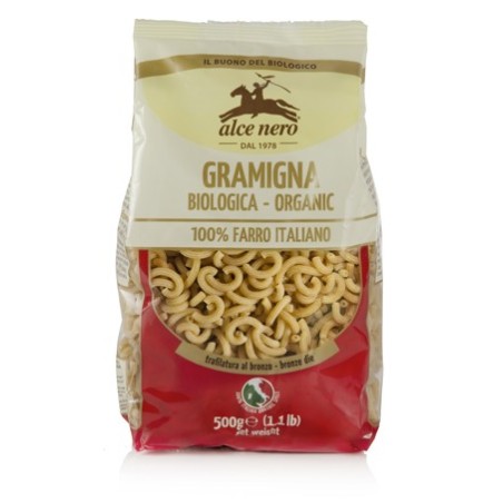 Gramigna 100% sfarinato di farro bio 500 g Gramigna 100% sfarinato di farro bio 500 g