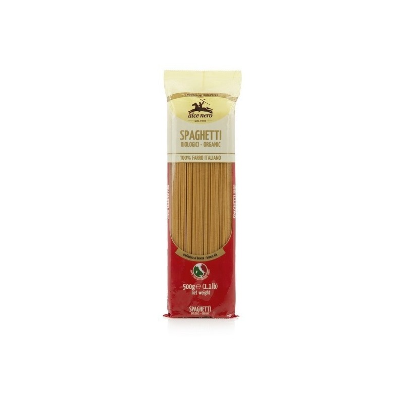 Spaghetti 100% sfarinato di farro bio 500 g