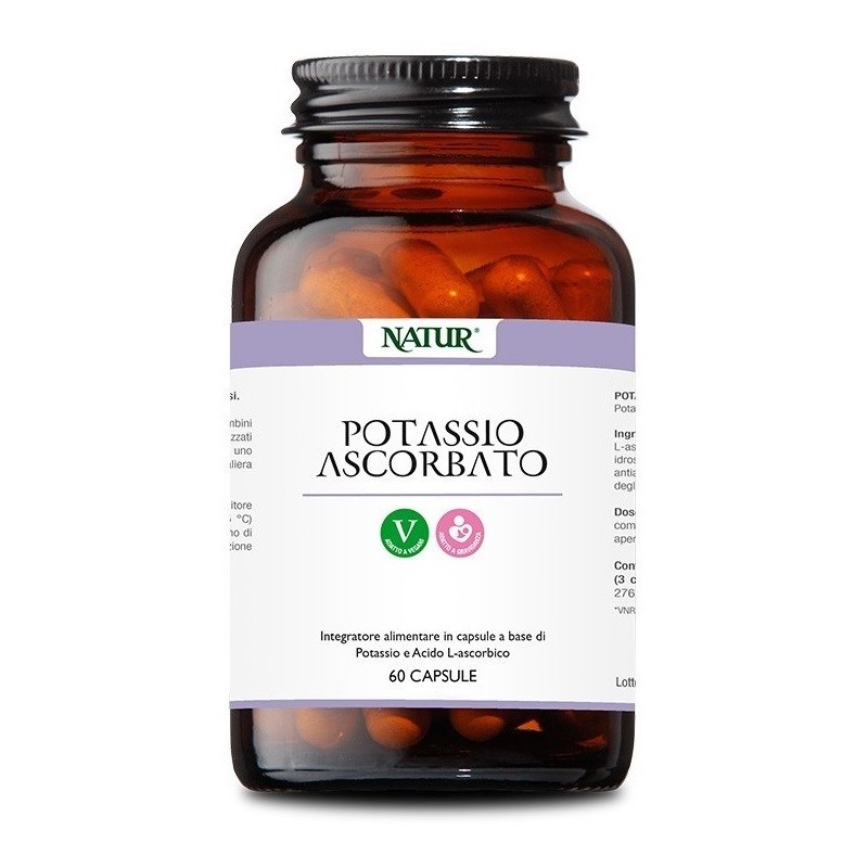 Potassio ascorbato 60 capsule
