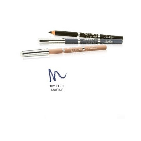 Defence color bionike matita occhi kohl & kajal 102 bleu marine