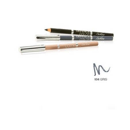Defence color bionike matita occhi kohl & kajal 104 gris