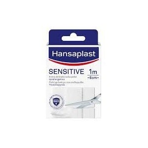 Hansaplast striscia sensitive pretagliata 1x6cm 10 pezzi
