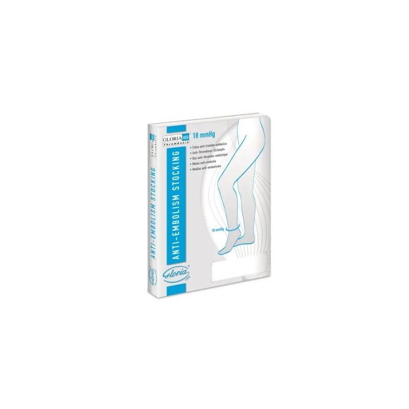 Gloriamed thrombosis 18 punta chiusa con foro d'ispezione tutta coscia autoreggente corto misura xl 1 paio Gloriamed thrombosis 18 punta chiusa con foro d'ispezione tutta coscia autoreggente corto misura xl 1 paio