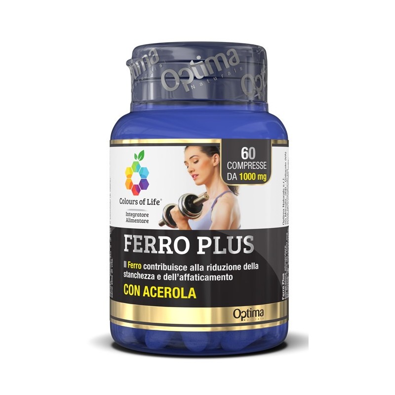 Colours of life ferro plus 60 compresse 1000 mg