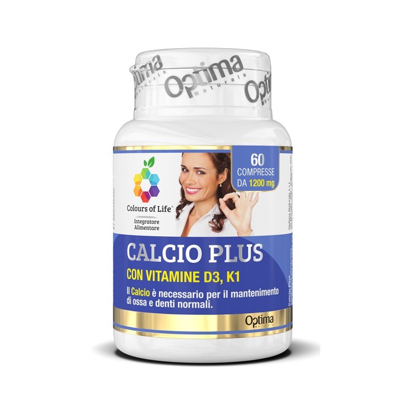 Colours of life calcio plus 60 compresse 1200 mg
