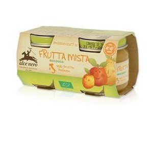 Omogeneizzato frutta mista baby food bio 2 x 80 g