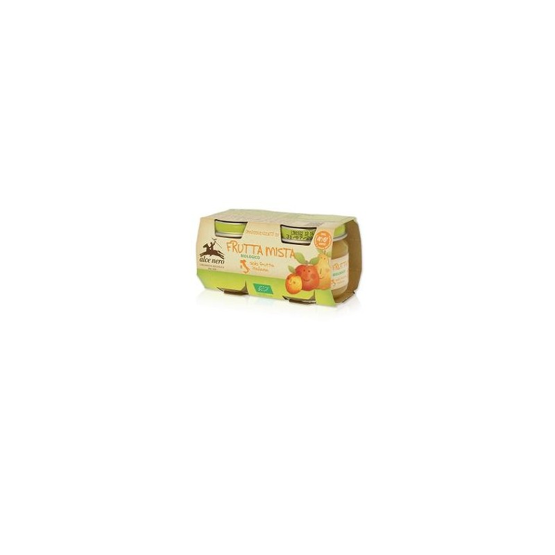 Omogeneizzato frutta mista baby food bio 2 x 80 g
