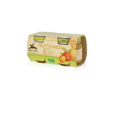 Omogeneizzato frutta mista baby food bio 2 x 80 g
