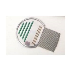 Pettine acciaio per rimozione pidocchi