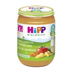 Hipp bio hipp bio pappa pronta past tris di verdure 190 g