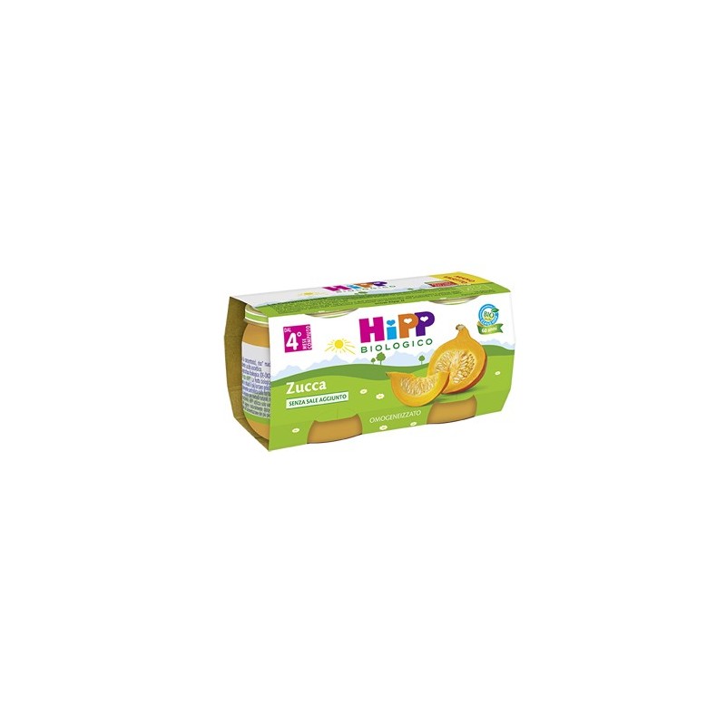 Hipp bio hipp bio omogeneizzato zucca 2x80 g