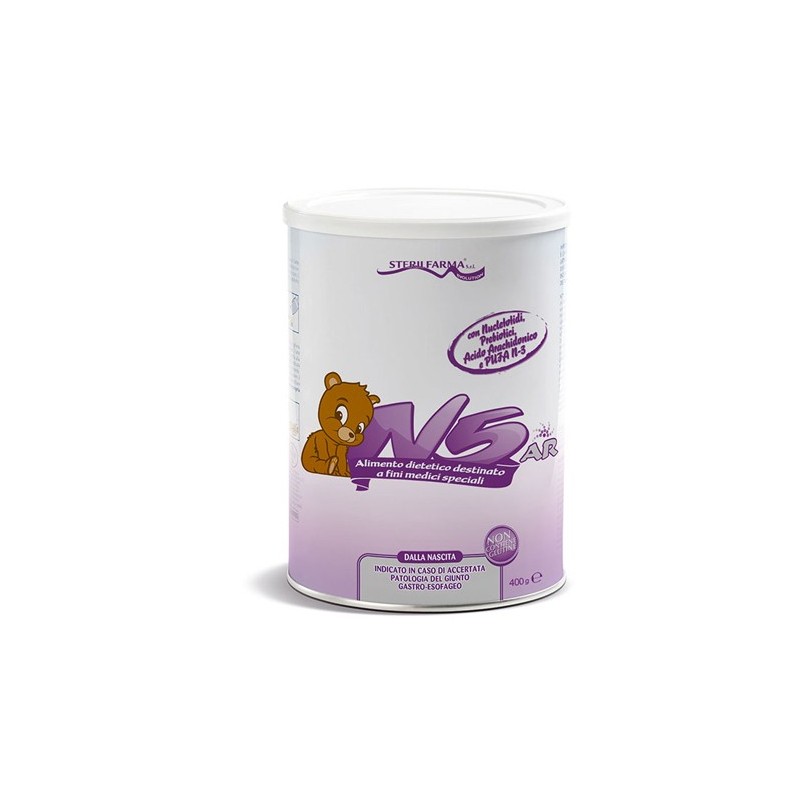 N5 ar alimento dietetico per lattanti 400 g N5 ar alimento dietetico per lattanti 400 g