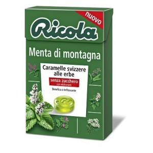 Ricola menta di montagna senza zucchero 50 g