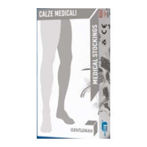 Gloriamed gentleman 199 gambaletto lungo nero misura small 1paio