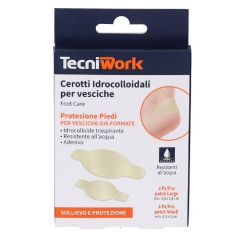 Cerotti idrocolloidali per vesciche 5 pezzi