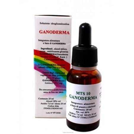 Mts10 ganoderma gocce flaconcino 20 ml Mts10 ganoderma gocce flaconcino 20 ml