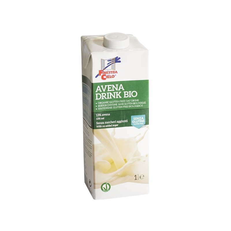 Fsc bevanda di avena bio vegan senza zuccheri aggiunti 1 litro