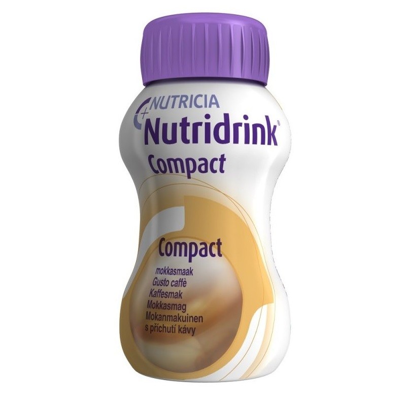 Nutricia nutridrink compact gusto caffe' 4 bottiglie da 125ml Nutricia nutridrink compact gusto caffe' 4 bottiglie da 125ml