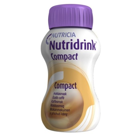 Nutricia nutridrink compact gusto caffe' 4 bottiglie da 125ml Nutricia nutridrink compact gusto caffe' 4 bottiglie da 125ml