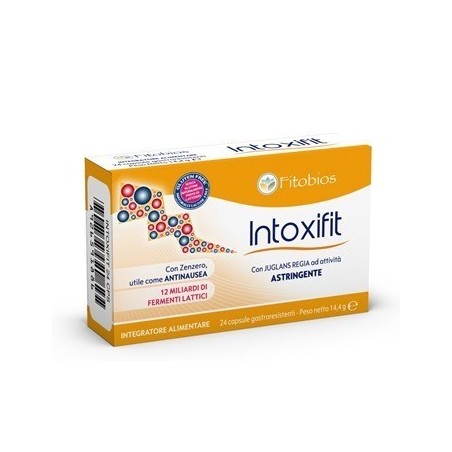 Intoxifit 24 capsule gastroresistenti 600 mg