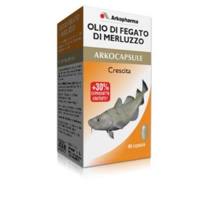 Arko capsule olio fegato merluzzo 60 capsule