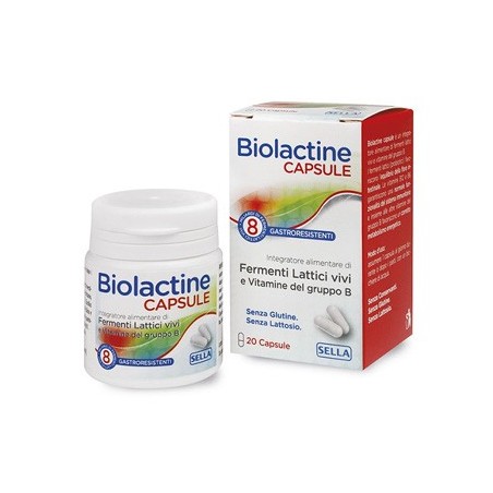 Biolactine fermenti + vitamine 20 capsule