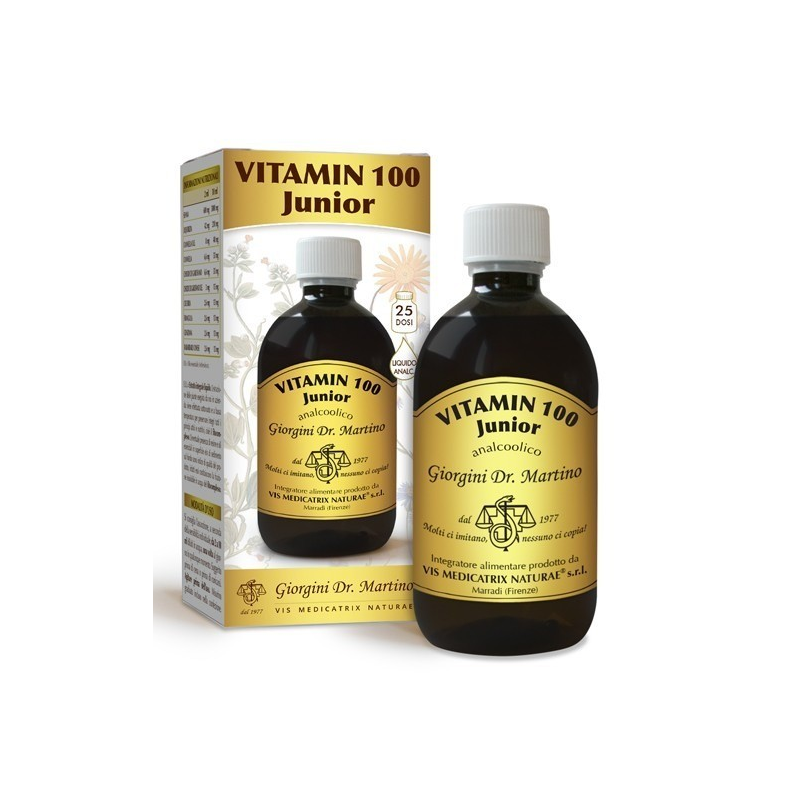 Vitamin 100 junior liquido analcolico 500 ml