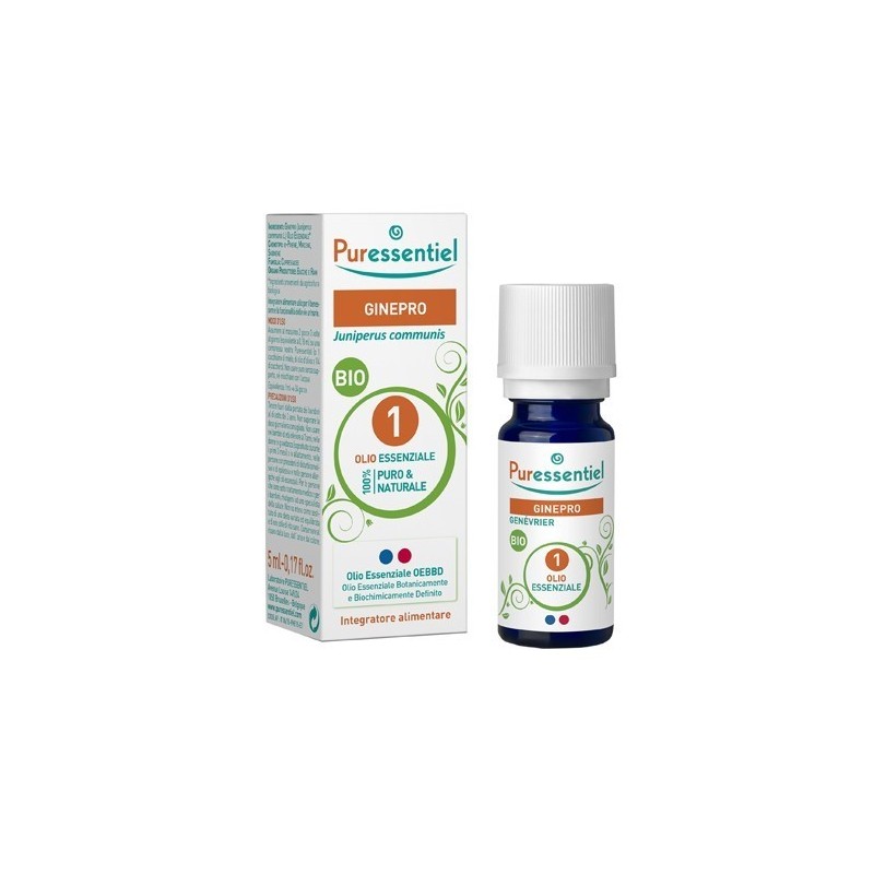 Puressentiel ginepro olio essenziale bio 5 ml