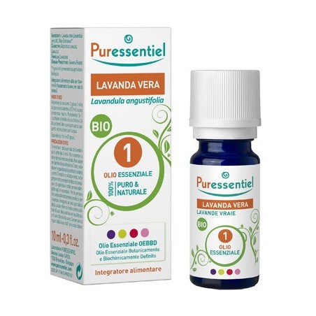Puressentiel lavanda vera olio essenziale bio 10 ml