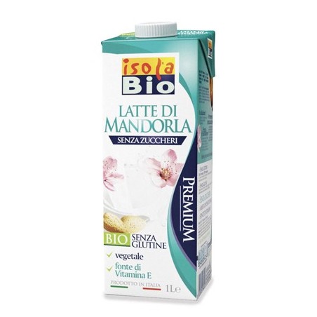 Isolabio latte di mandorla senza zuccheri 1 litro Isolabio latte di mandorla senza zuccheri 1 litro